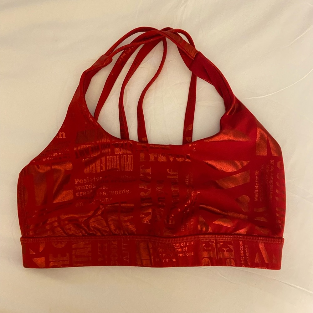 Limited Edition LuluLemon Sports Bra - Size 2